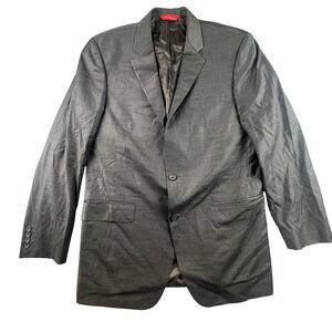 Samuelsohn Performance Men's Blazer 42-36 Tall Long Super 130s Wool Lycra Jacket